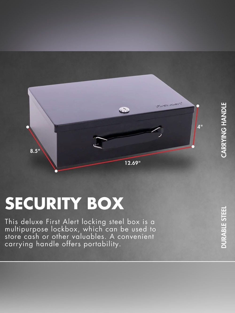 First Alert Security Box - Picture 6 of 6